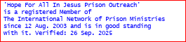 http://PrisonMinistry.Net